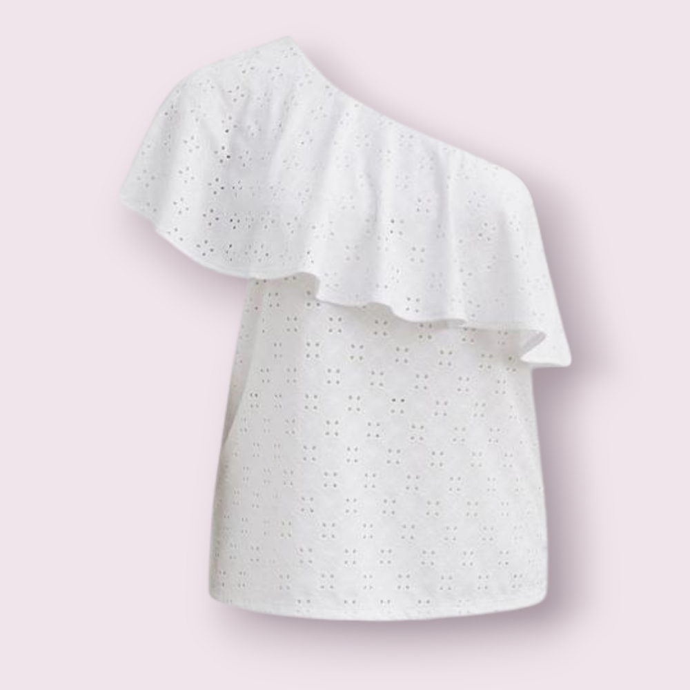 🆕 Torrid One Shoulder Eyelet Top (Torrid 5)